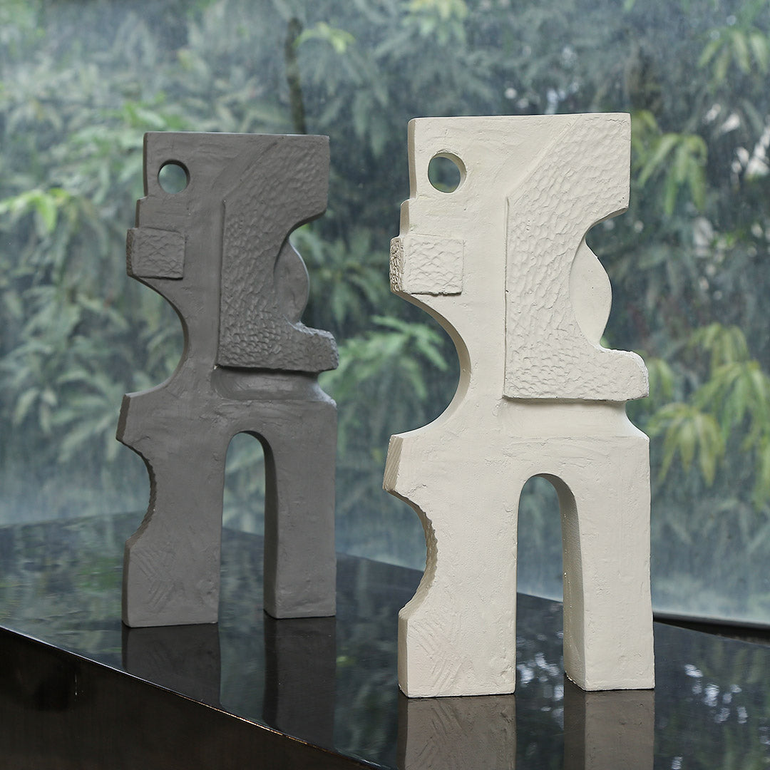 Farrel Decorative Object White