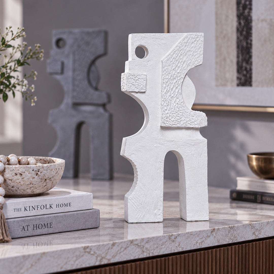 Farrel Decorative Object White