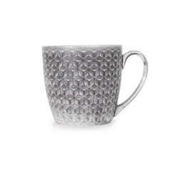 Black Flora Kohinoor Mug Set of 6