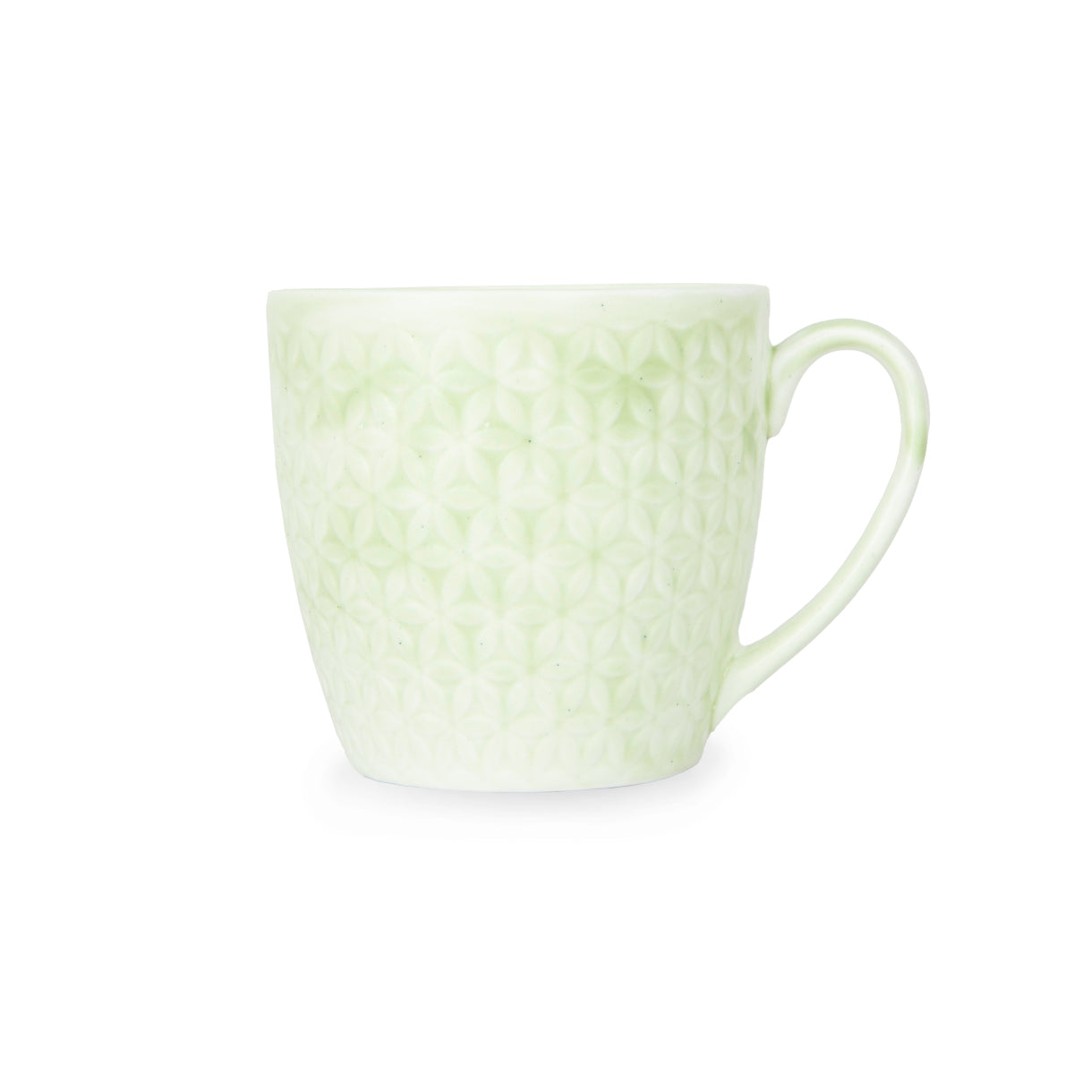 Green Flora Kohinoor Mug Set of 6