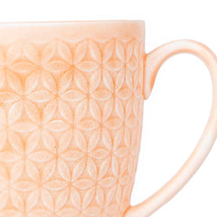 Pink Flora Kohinoor Mug Set of 6