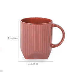 Charlie Milk Mug Red