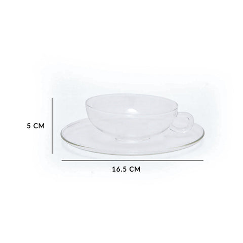 Jg Tea Cup With Saucer Set of 2