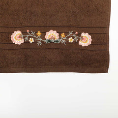 Cassia Brown Face Towel Set of 4