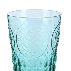 Javion Drinking Glass Set of 6 Aqua
