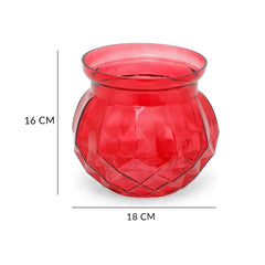Robyn Candle Holder Red