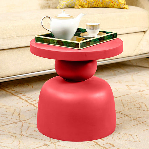 Brooks Side Stool Red