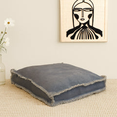 Lucas Floor Cushions Blue Large