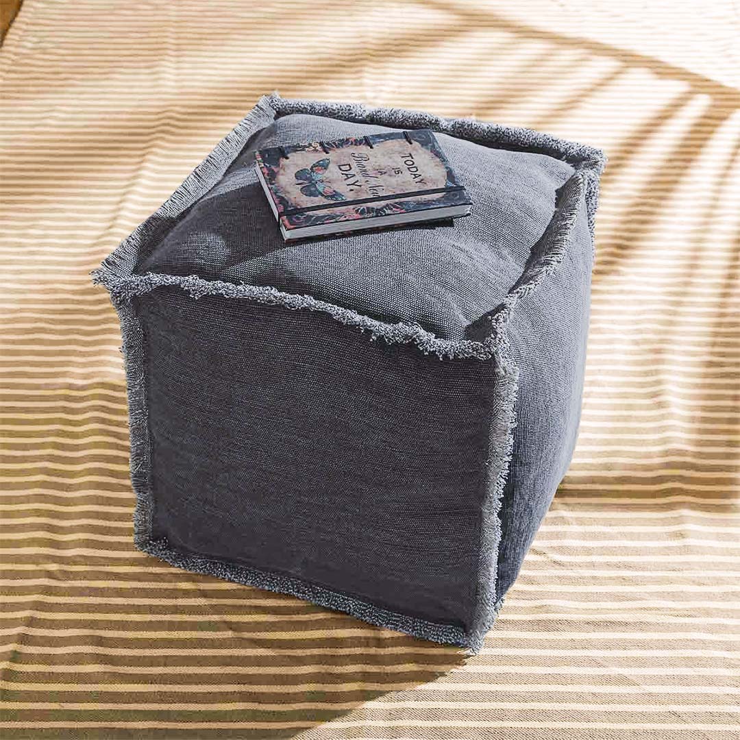 Lucas Pouffe Blue