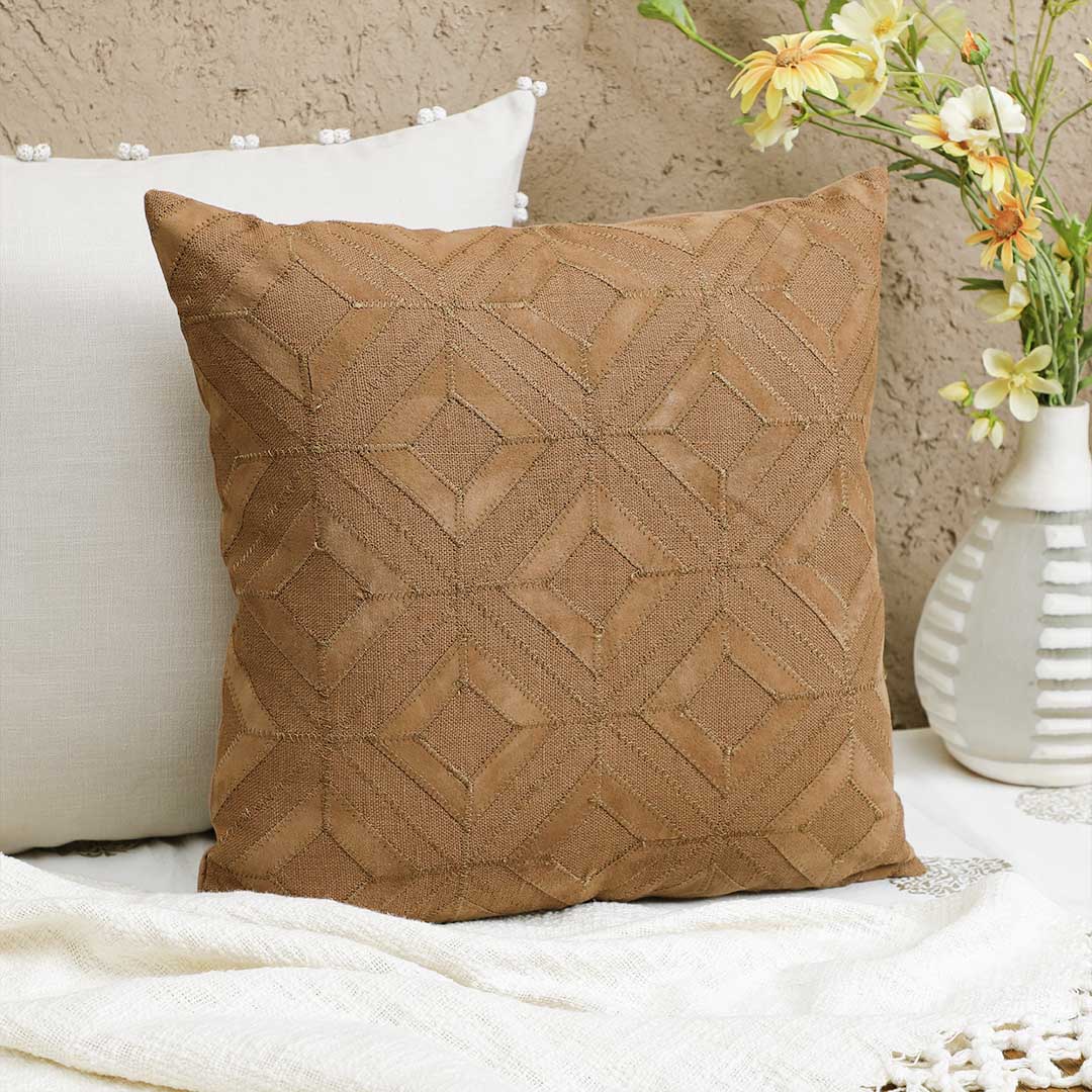Albany Cushion Cover Brown