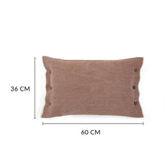 Lucas Cushion Cover Brown