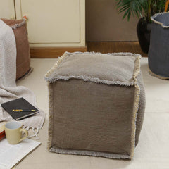Lucas Pouffe Brown
