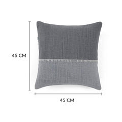Lucas Cushion Cover Blue & Dark Blue