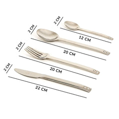 Herdmar Spiga Cutlery Set Of 24