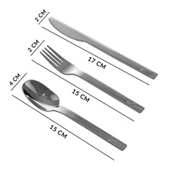 Herdmar Turini Stainless Steel Baby Cutlery - Set of 3