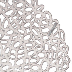Chilewich Pressed Table Mat Gunmetal