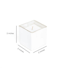 Eira Square Candle White