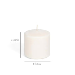 Livna Unscented Candle Off-White