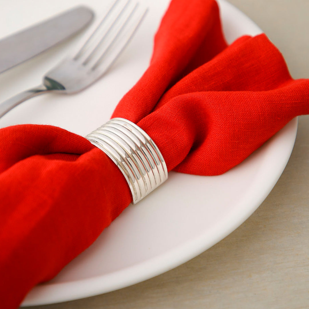 Talia Napkin Ring Set of 4