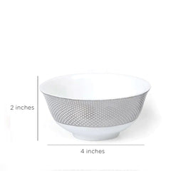 Platina Silver Small Serve Bowl