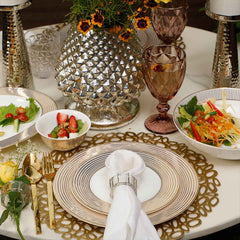 Platina Gold Dinner Plate