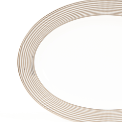 Platina Silver Oval Platter
