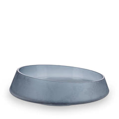 Z1872  Bowl Diamonds Frosted Blue