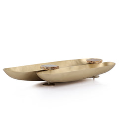 U-Boat Double Brass Bowl