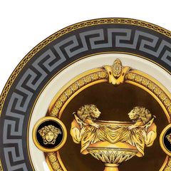 Versace Multicolored Medusa Prestige Gala Ceramic Printed 7 Inch Side Plate
