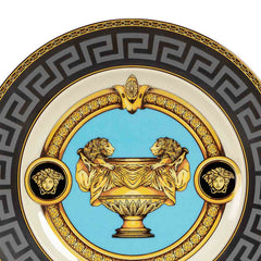 VERSACE Multicolored Medusa Prestige Gala Bleu Ceramic Printed 18 CM Side Plate