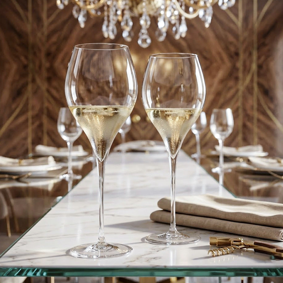 Z1872 White Wine Grace Set of 2