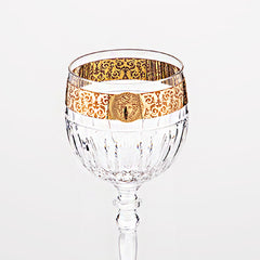 Versace Medusa Water Goblet Clear