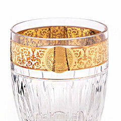 Versace Medusa Whisky Tumbler Clear