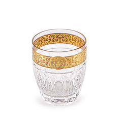 Versace Medusa Whisky Tumbler Clear