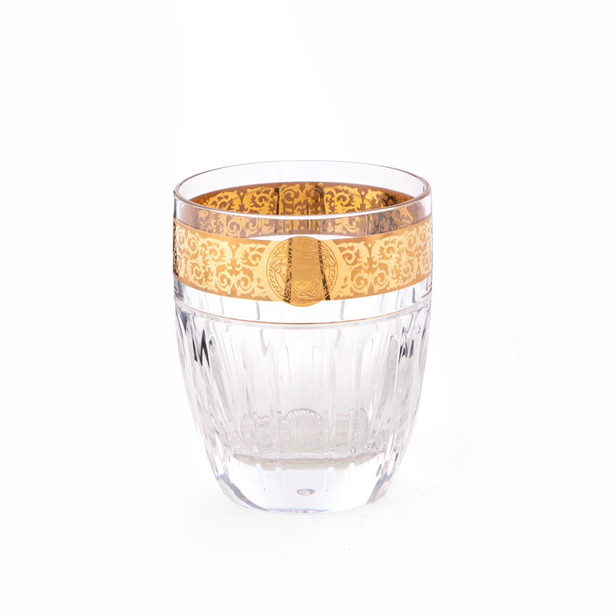 Versace Medusa Whisky Tumbler Clear