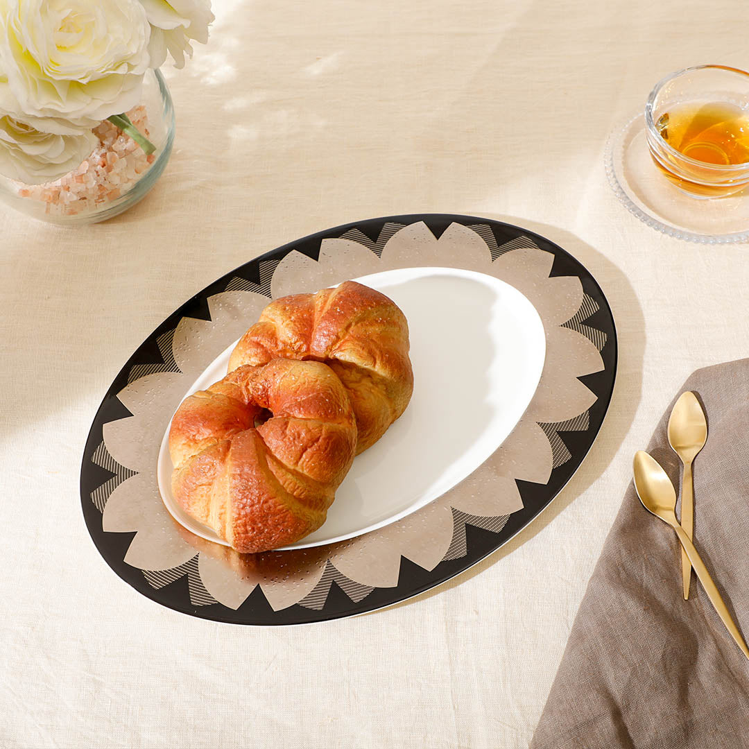 Mystic Lotus Oval Platter