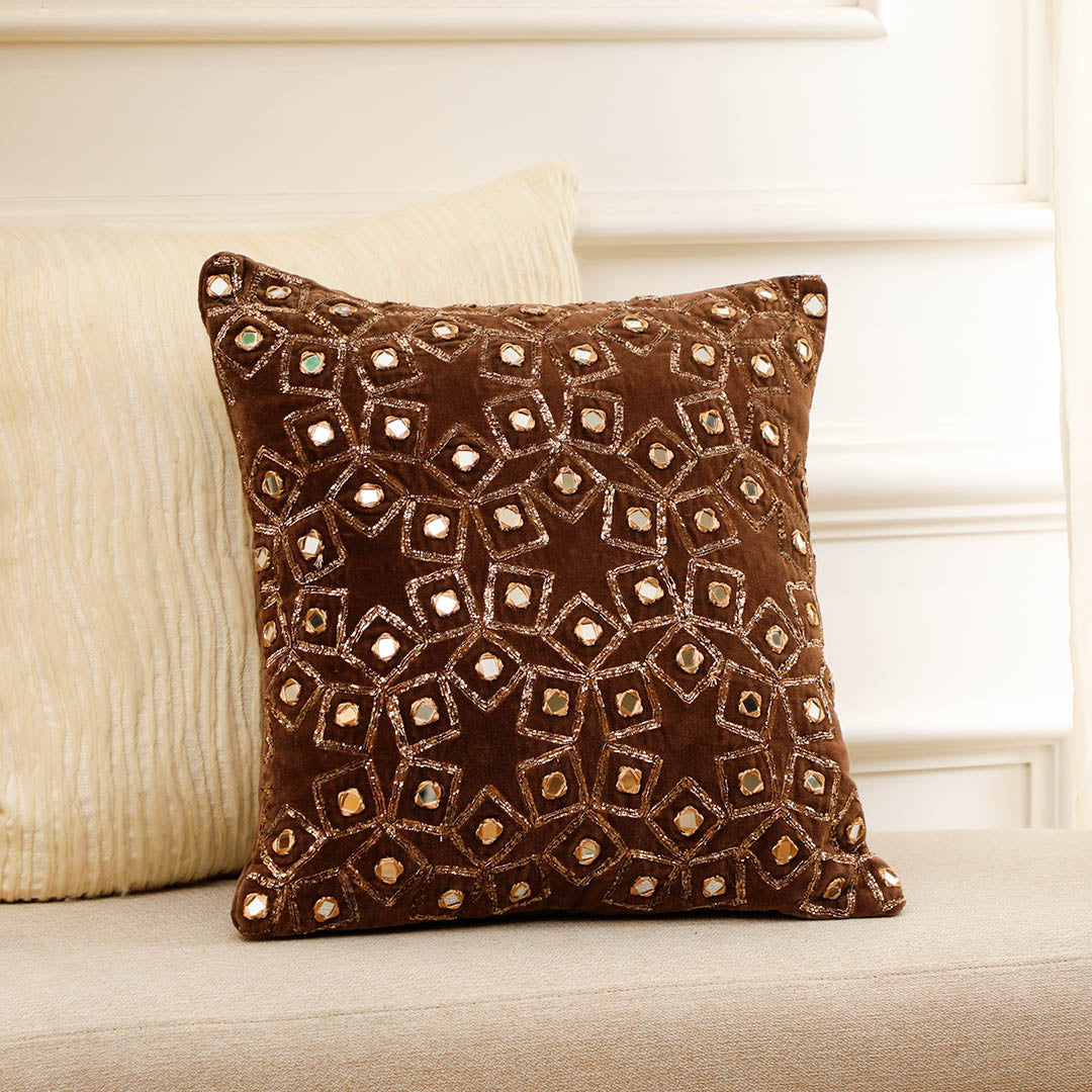 Adeena Cushion Brown