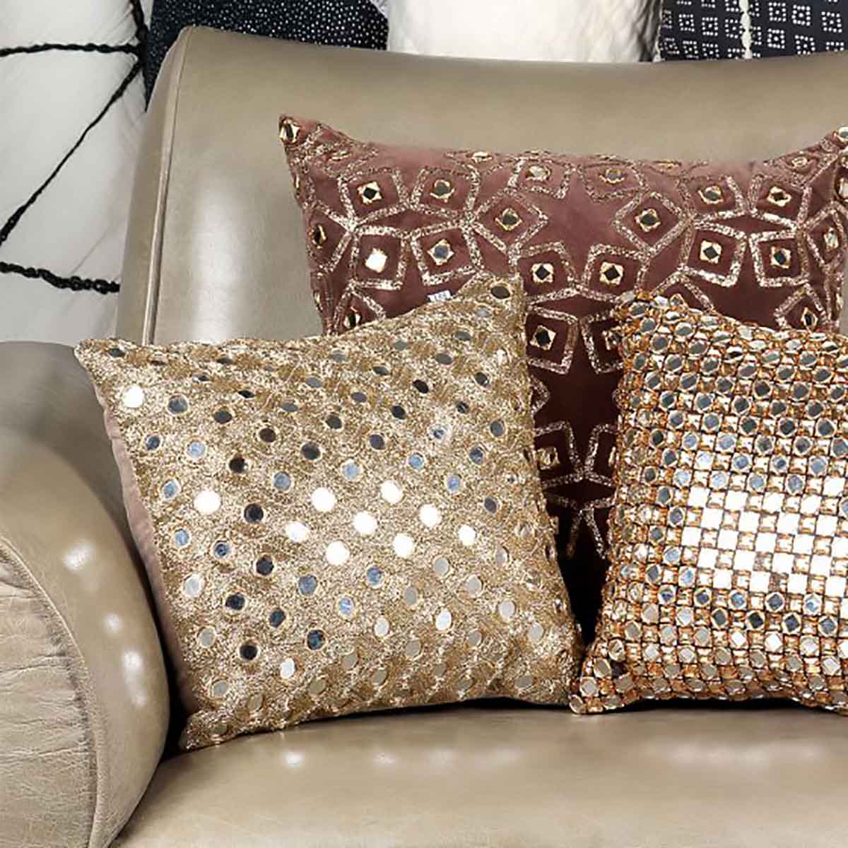 Zia Cushion Taupe