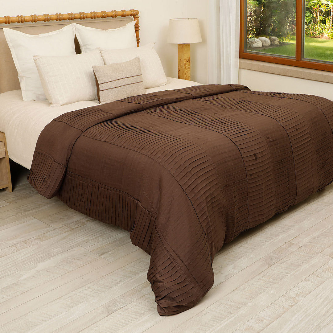 Cerisse Duvet Cover Espresso