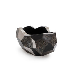Bowl Boat Faceted Raw Blktab