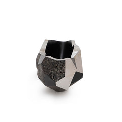 Bowl Boat Faceted Raw Blktab