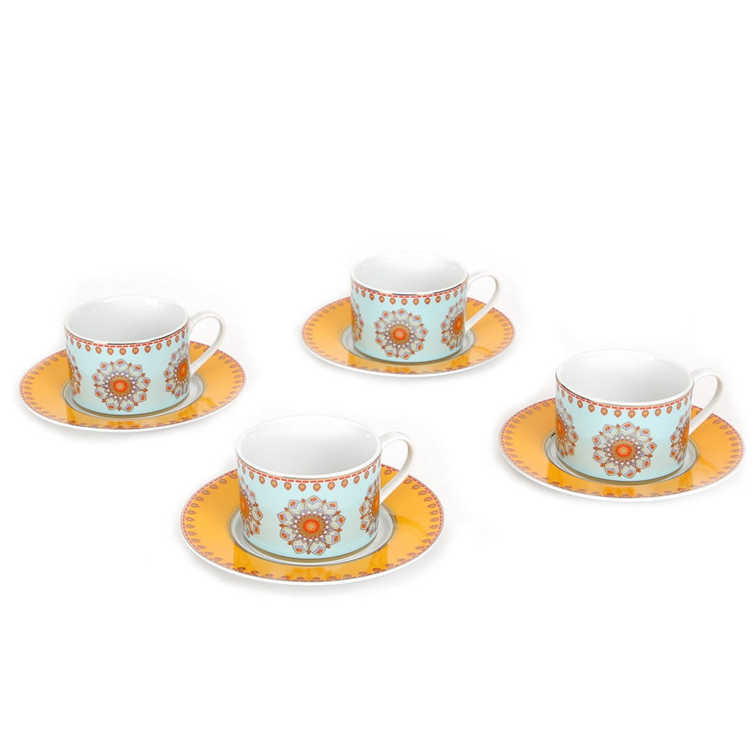 Ismerie Cup & Saucer Set of 4