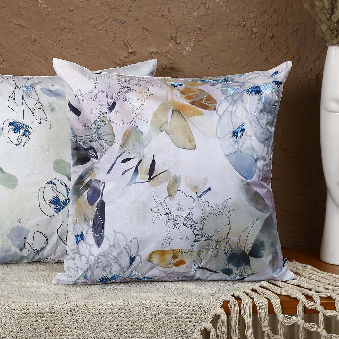 Althea Floral Cushion Cover 18 x 18 Inch