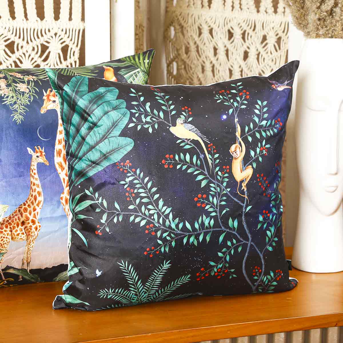 Buy Terrain Printed Cushion Cover online in India