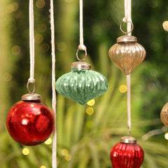 Christmas Time Ornaments S/5