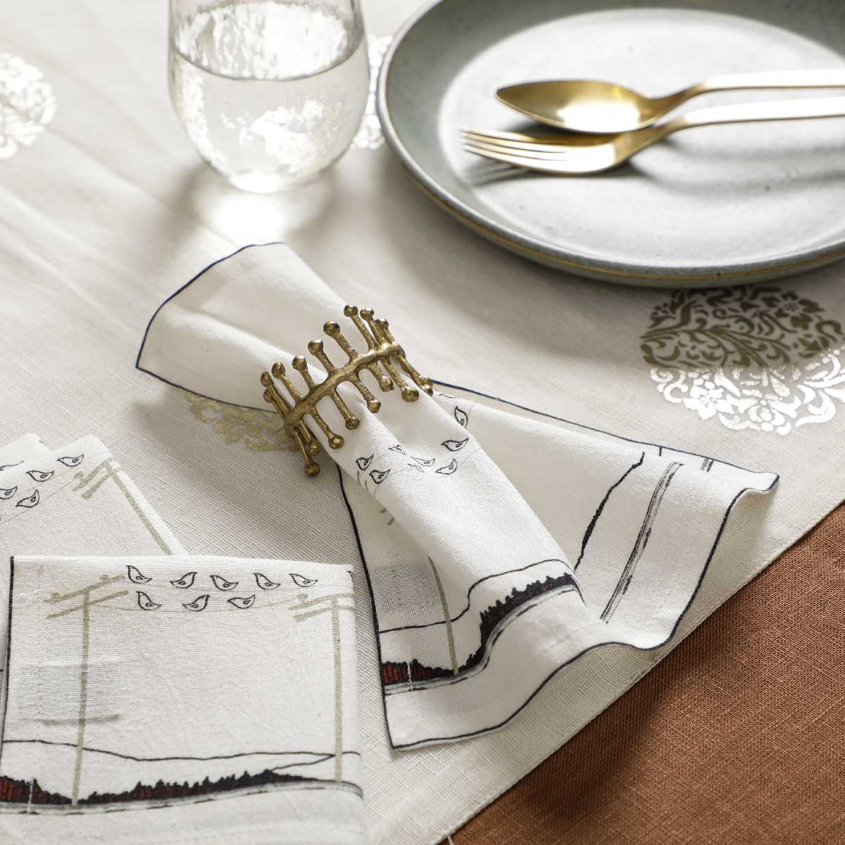 Lennan Cocktail Napkin Set of 4