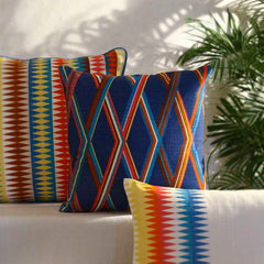 Cleome Printed Cushion Cover 16 x 16 Inch