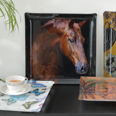 Platex Acrylic Tray Horse Portrait