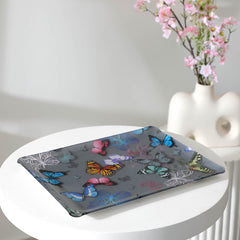 Platex Acrylic Tray Farfalla Grey Small