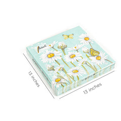 Ambiente Napkin 33 x 33 CM Daisy Green Set of 20